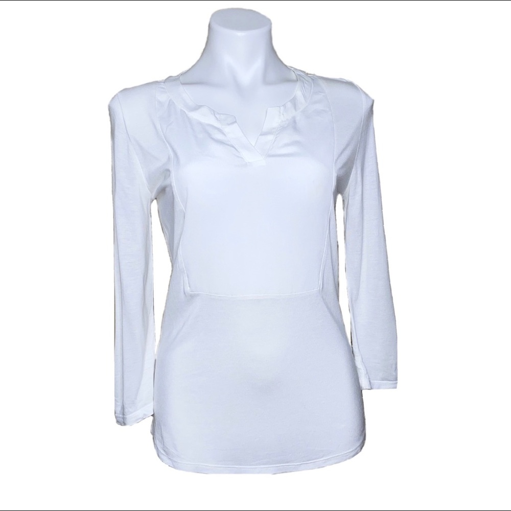 NY & Co long sleeve white shirt